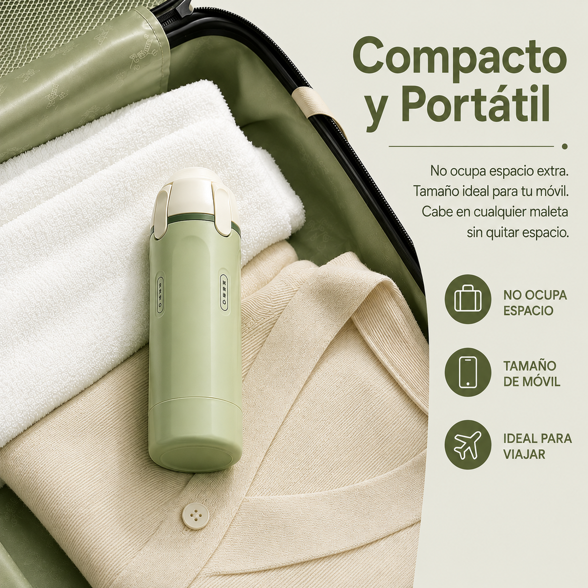 Viaja ligero. Organiza mejor.